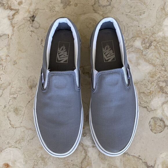 Vans Classic Slip-On 'Wild Dove' Grey Unisex - Picture 8 of 10